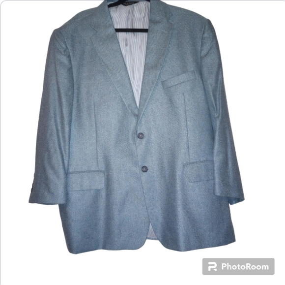 Jos. A Bank Signature Collection 100% Wool blue 1 Piece Suit Jacket - Picture 2 of 7